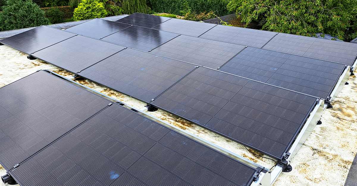 Defecte zonnepanelen vervangen in Drongen